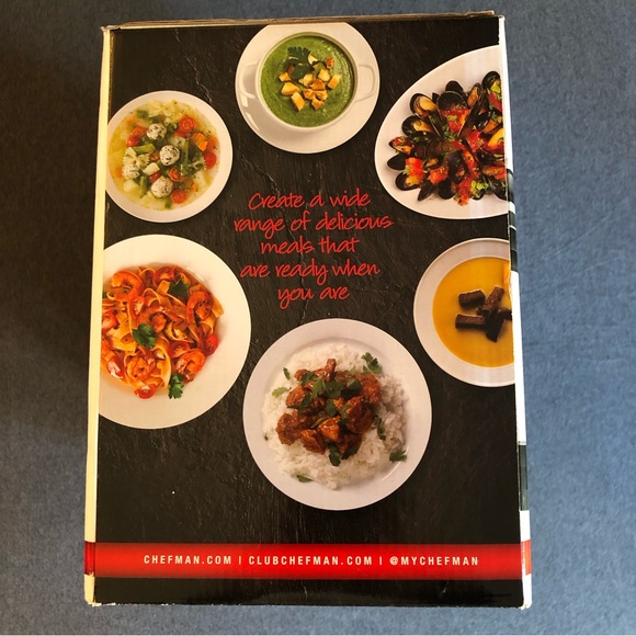 Chefman Double Slow Cooker 2 x 1.25 Quart Oval Stoneware Crocks - Dual Controls - Picture 8 of 11